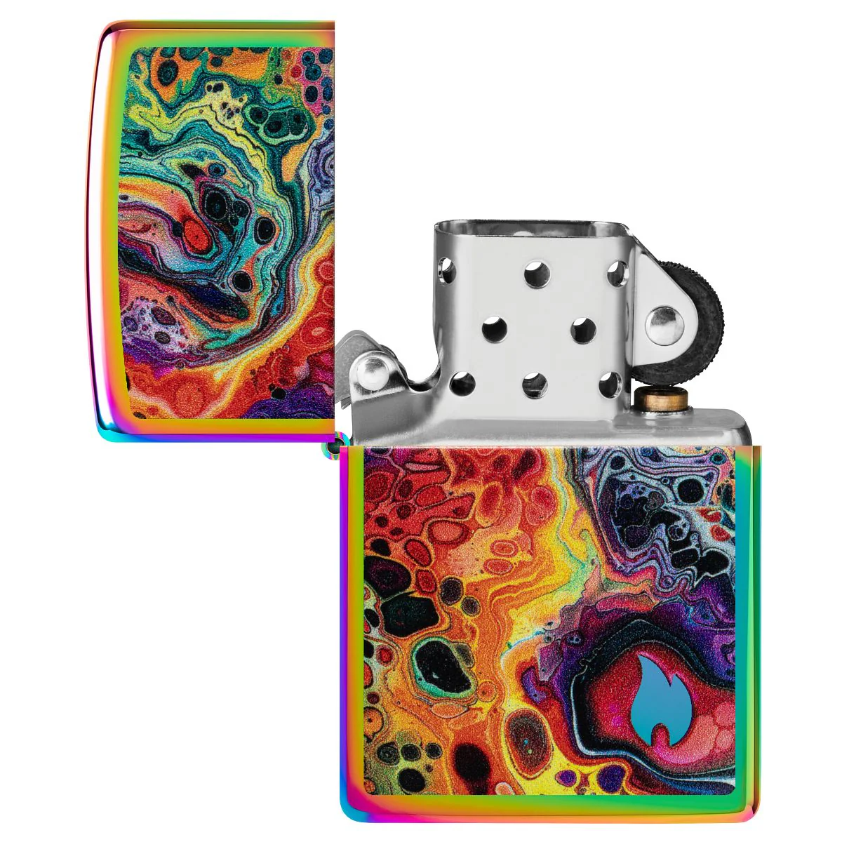 Zippo Lighter: Mesmerizing Magma - Multi-Color 46938 - Image 4