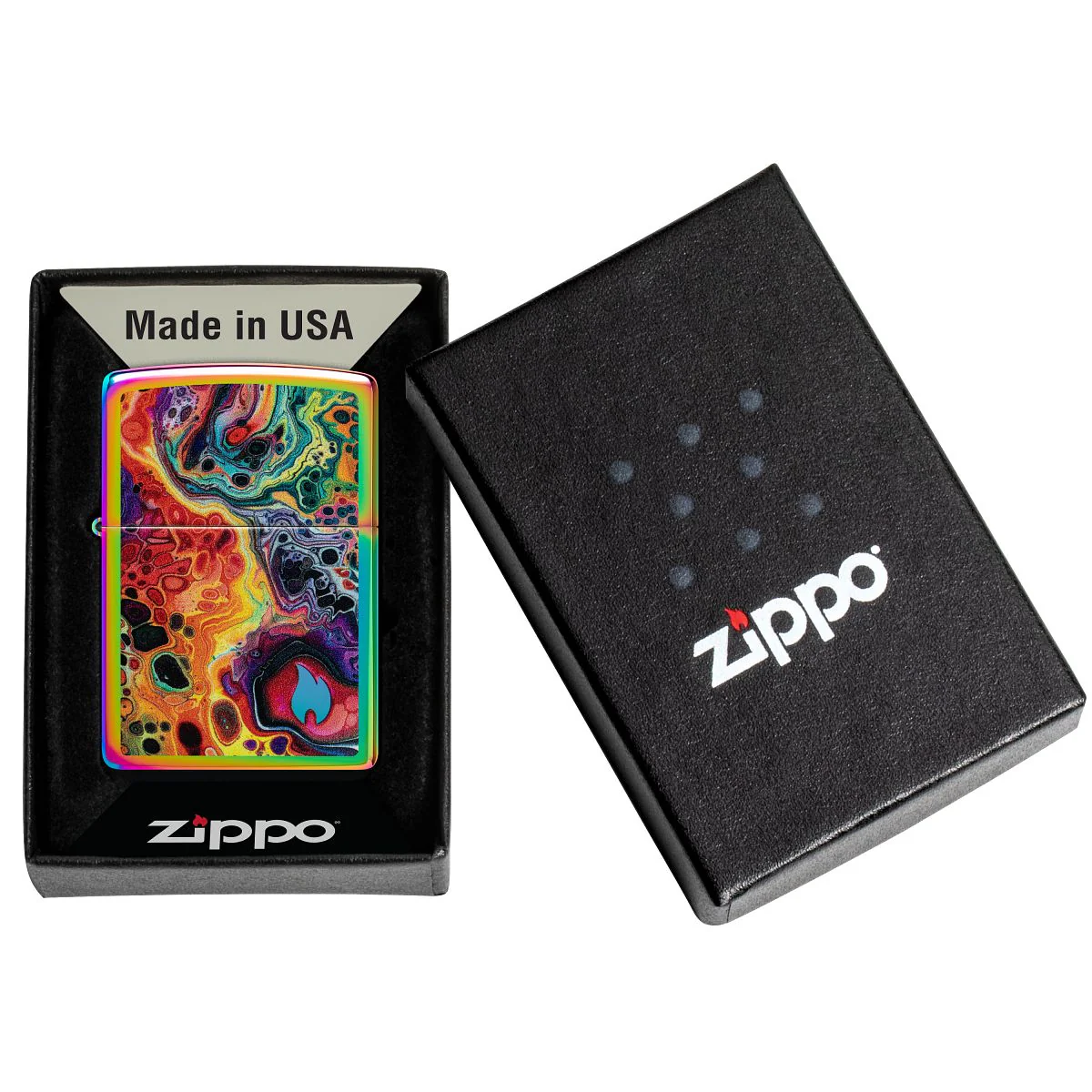 Zippo Lighter: Mesmerizing Magma - Multi-Color 46938 - Image 6