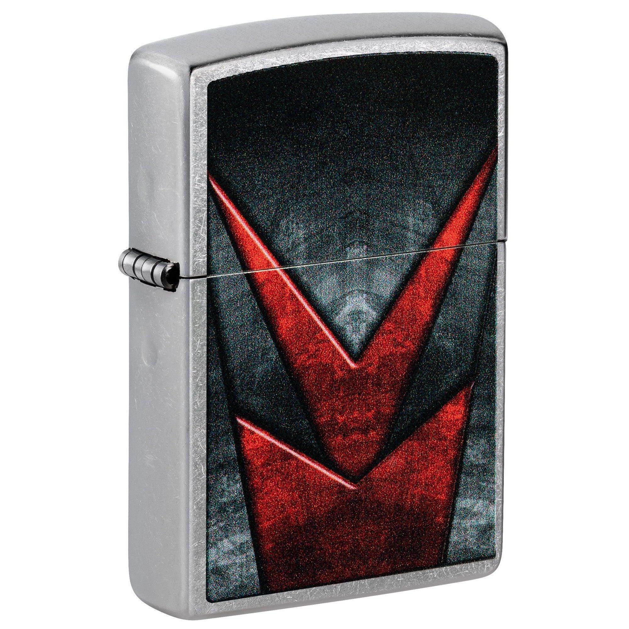 Zippo Lighter: Metallic Pattern - Street Chrome 46163