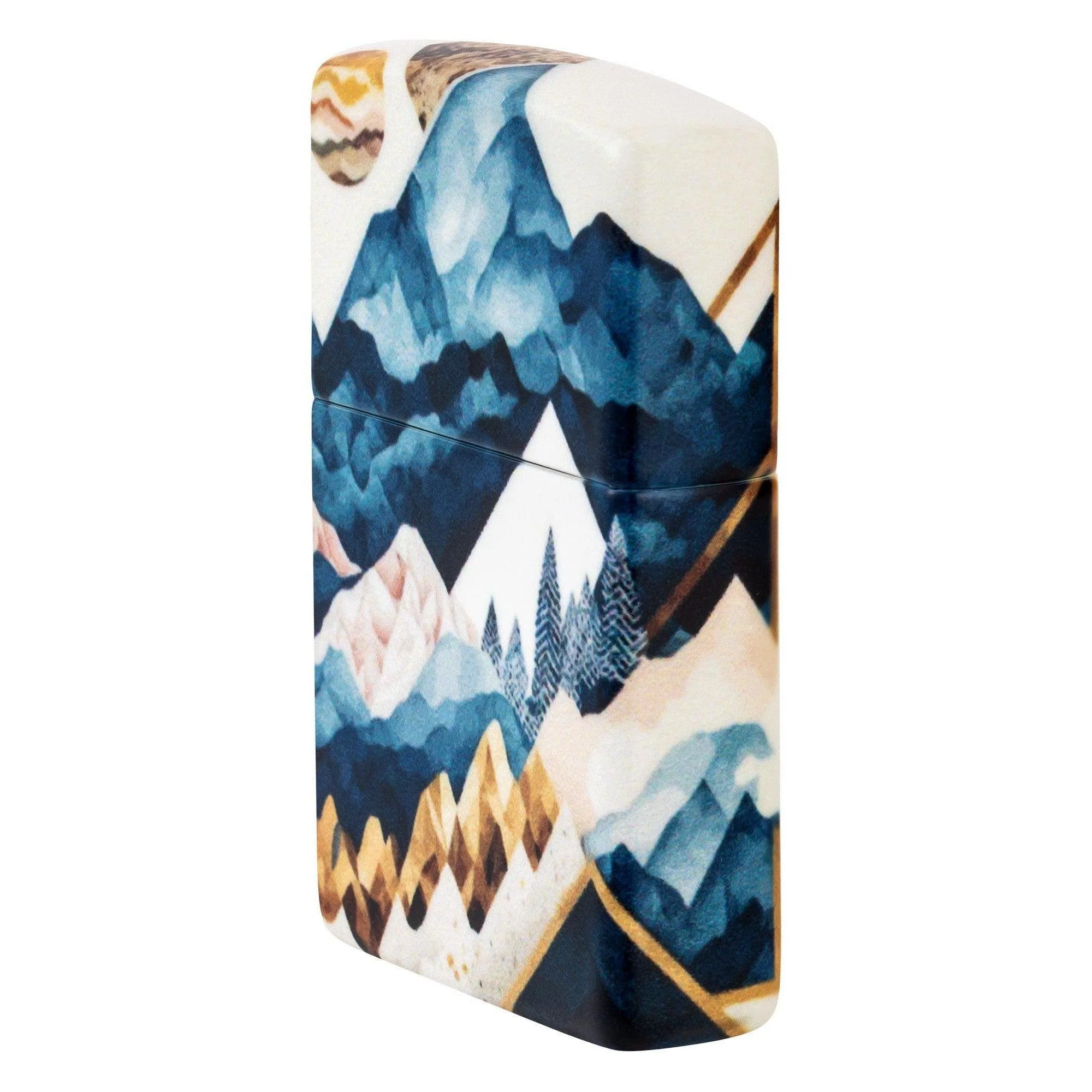Zippo Lighter: Mountain Collage Design - 540 Color 46262 - Image 3
