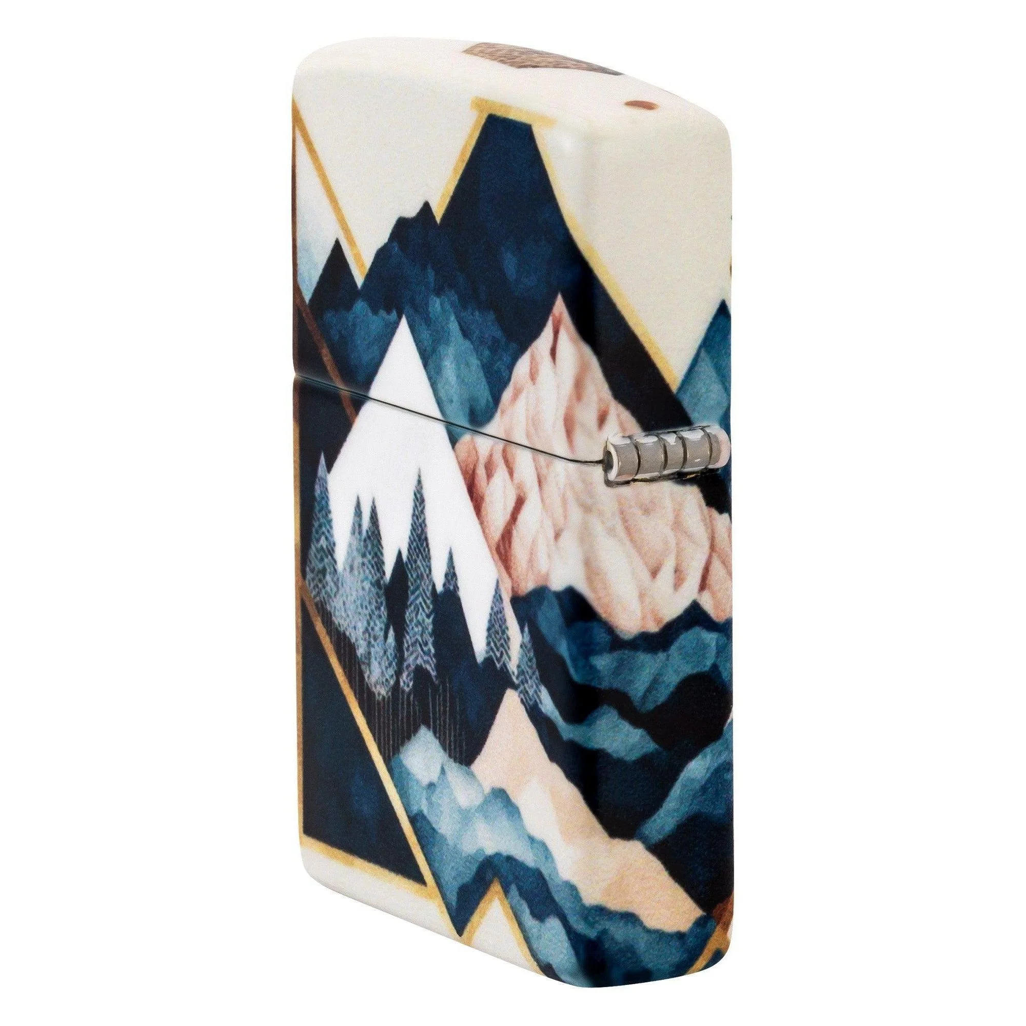 Zippo Lighter: Mountain Collage Design - 540 Color 46262 - Image 4