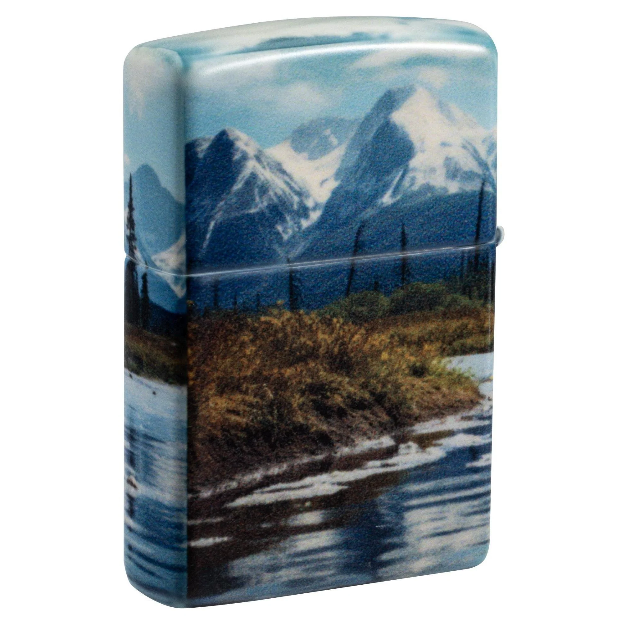 Zippo Lighter: Mountain Scene with Bears - 540 Color 81697 - Image 2