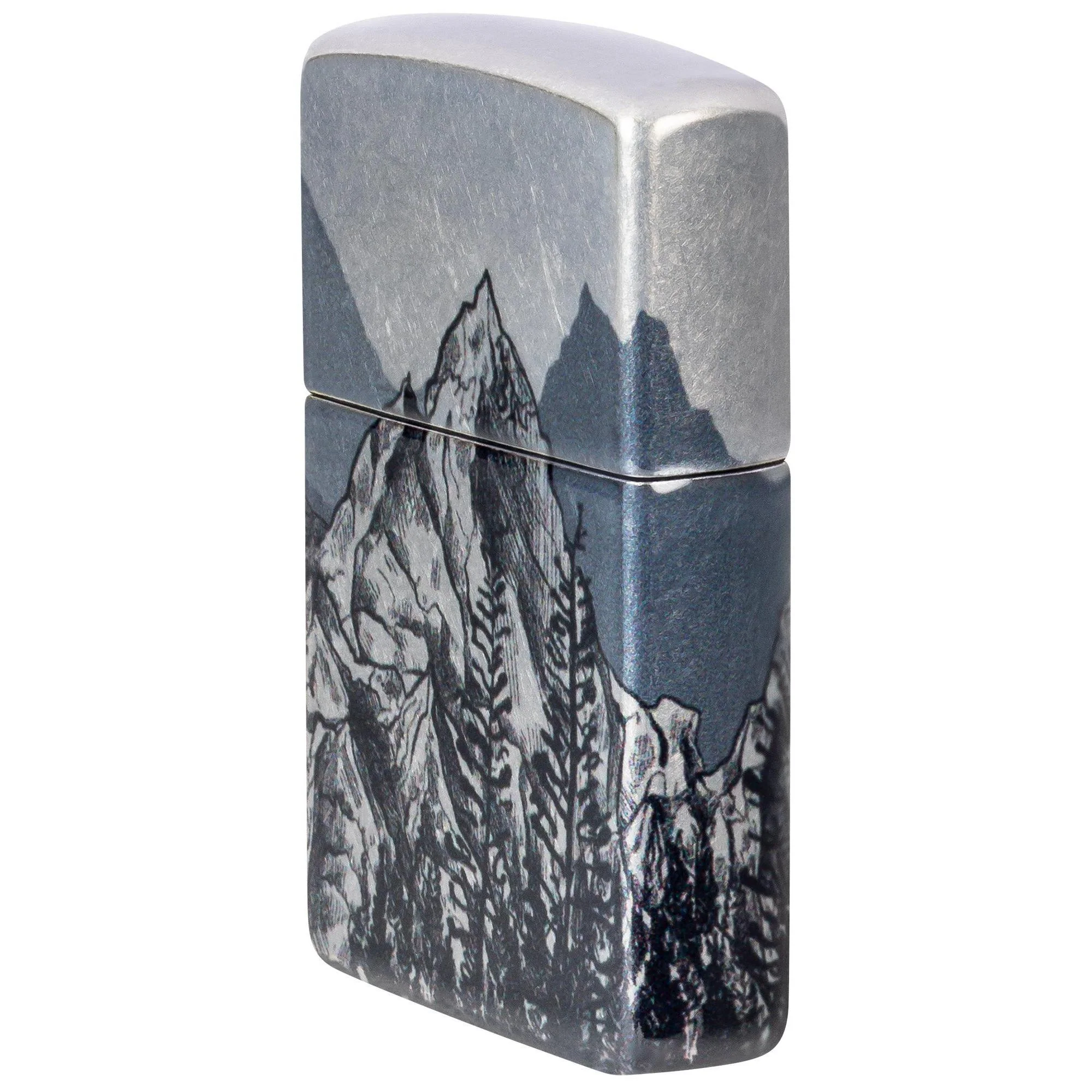 Zippo Lighter: Mountain Sketch - 540 Fusion 46280 - Image 3