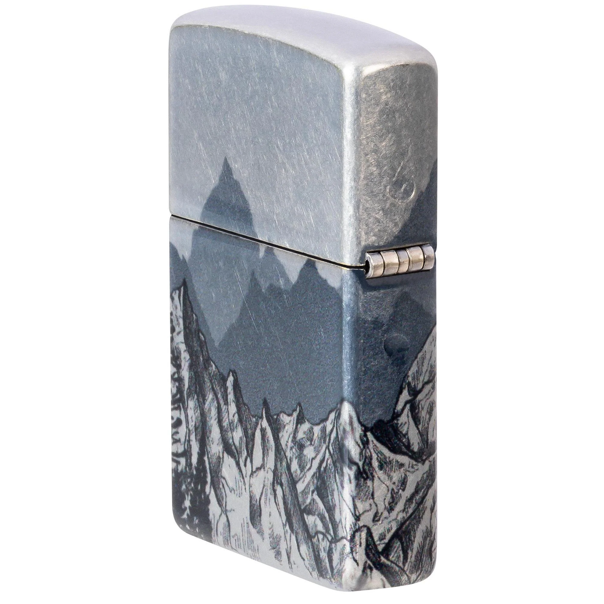 Zippo Lighter: Mountain Sketch - 540 Fusion 46280 - Image 4