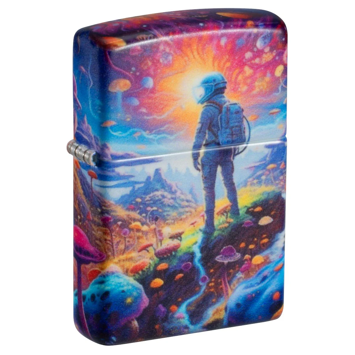 Zippo Lighter: Mushrooms in Space - 540 Color 46433
