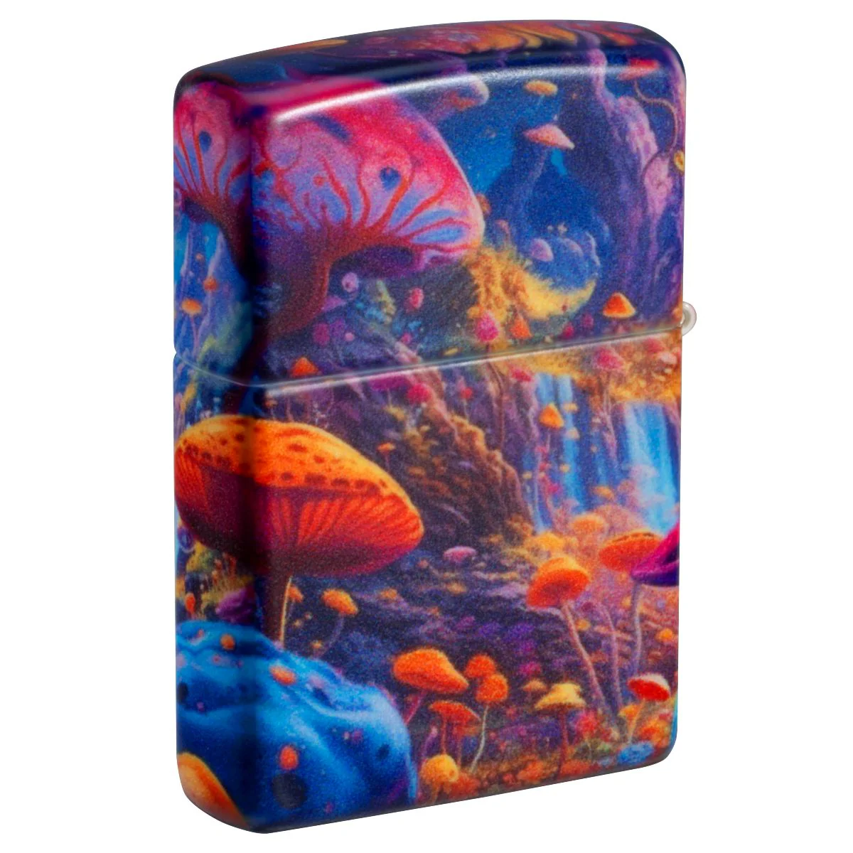 Zippo Lighter: Mushrooms in Space - 540 Color 46433 - Image 2