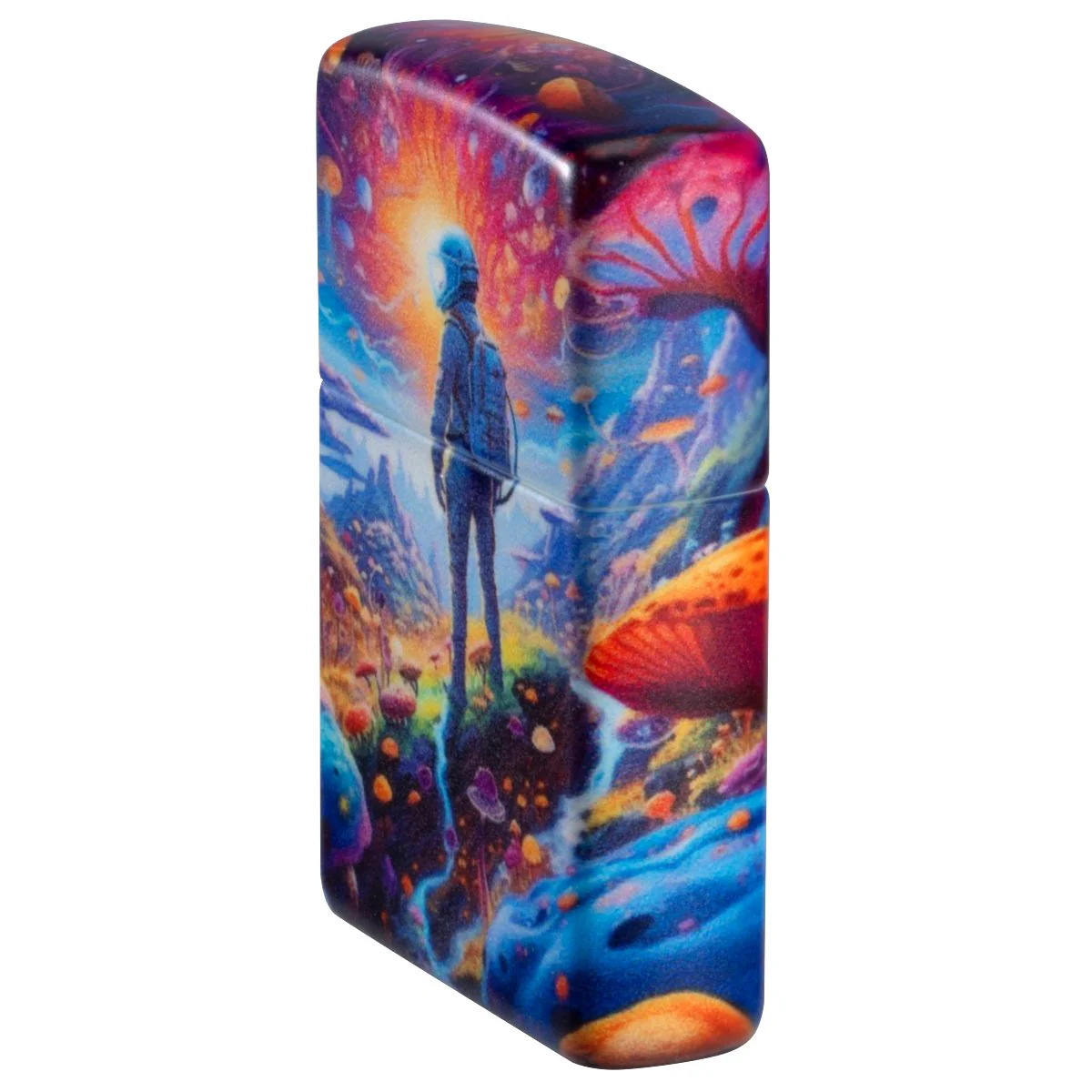 Zippo Lighter: Mushrooms in Space - 540 Color 46433 - Image 3