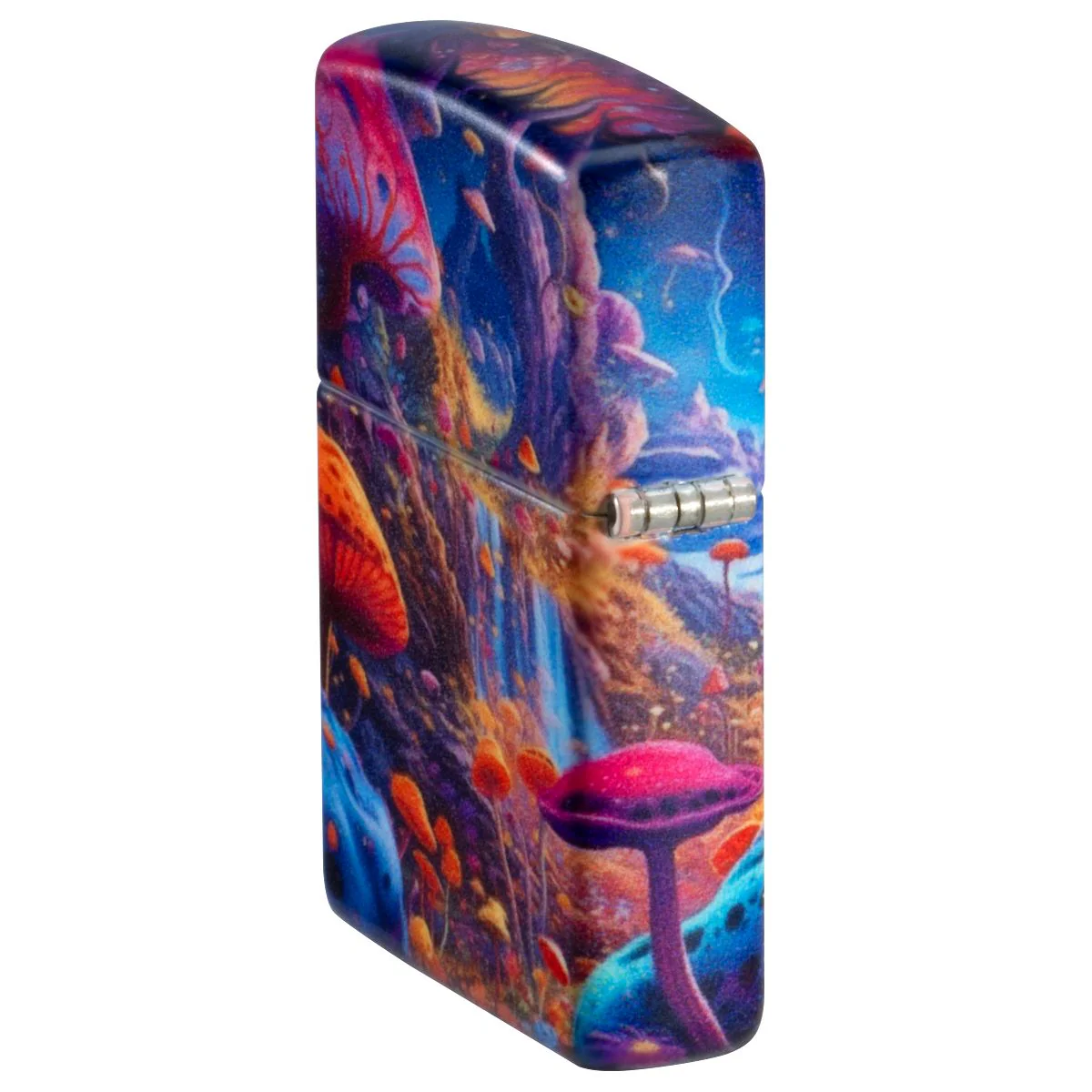 Zippo Lighter: Mushrooms in Space - 540 Color 46433 - Image 4