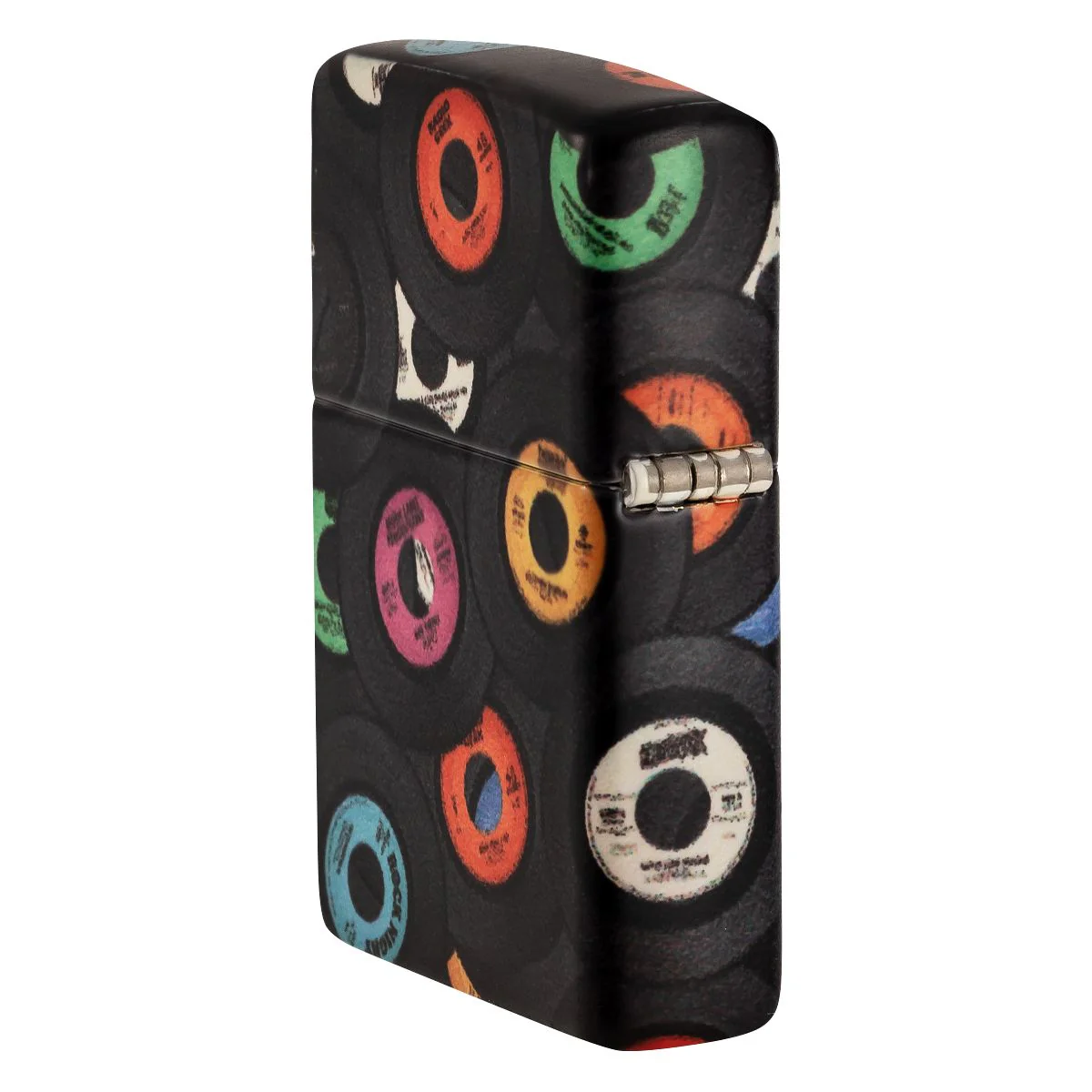 Zippo Lighter: Music Records, 540 Color - 540 Matte 48770 - Image 4