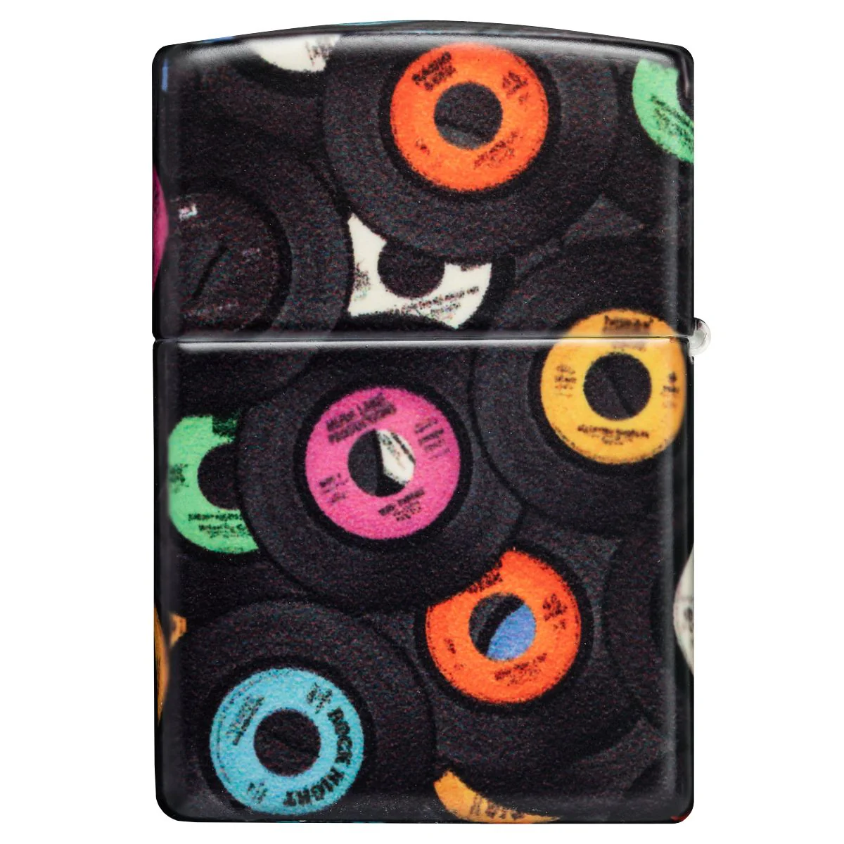 Zippo Lighter: Music Records, 540 Color - 540 Matte 48770 - Image 5