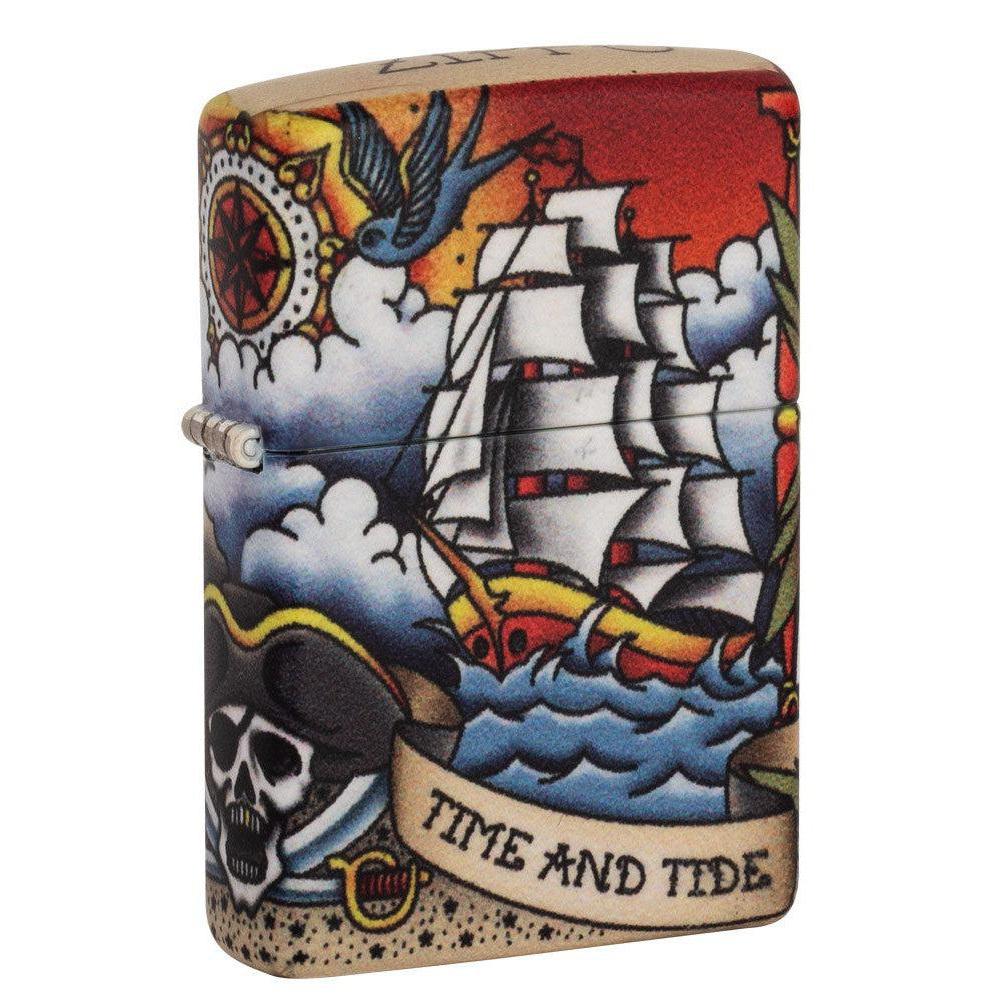 Zippo Lighter: Nautical Tattoo - 540 Color 49532