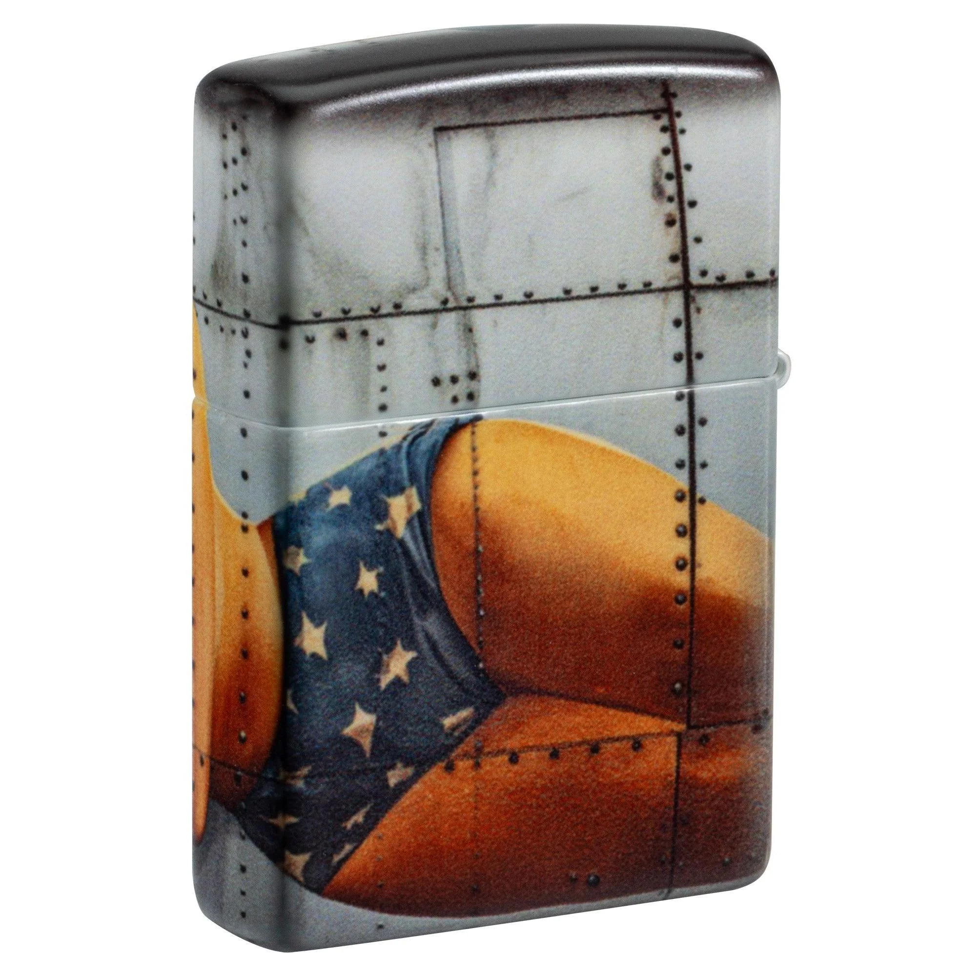 Zippo Lighter: Nose Art Pin-up Girl - 540 Color 81688 - Image 2