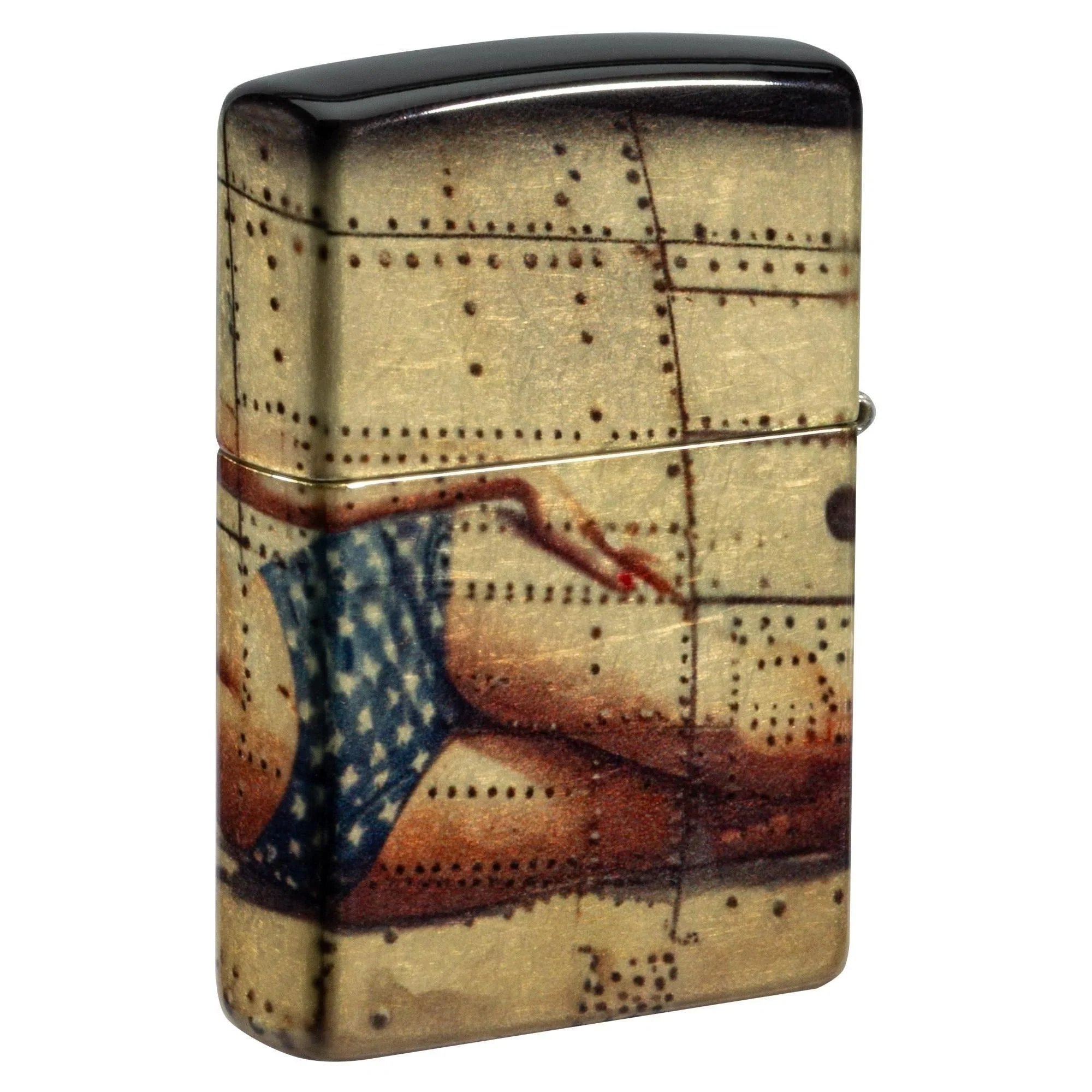 Zippo Lighter: Nose Art Pin-up Girl - 540 Fusion 81687 - Image 2