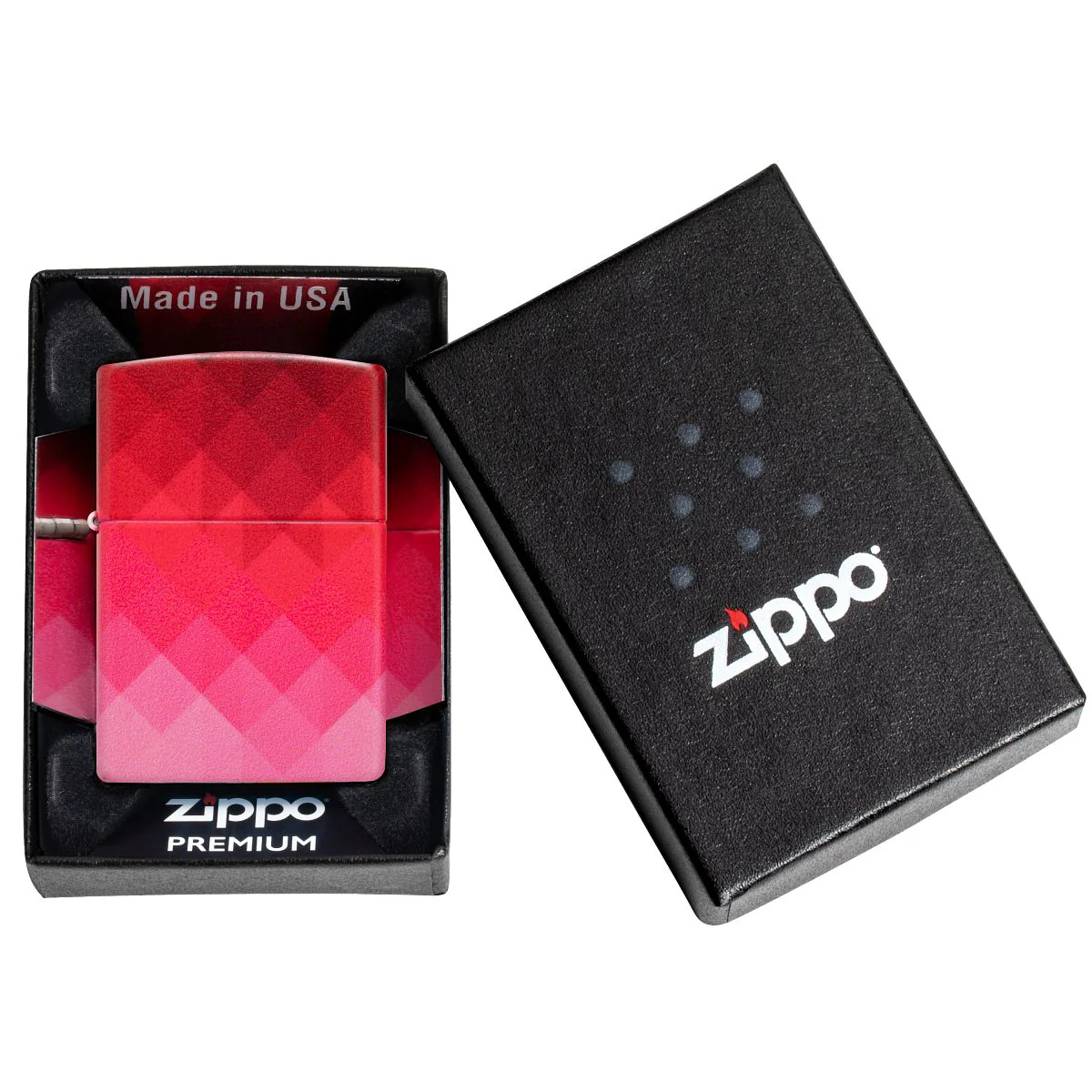 Zippo Lighter: Ombre Pixel Design - 540 Color 46129 - Image 10