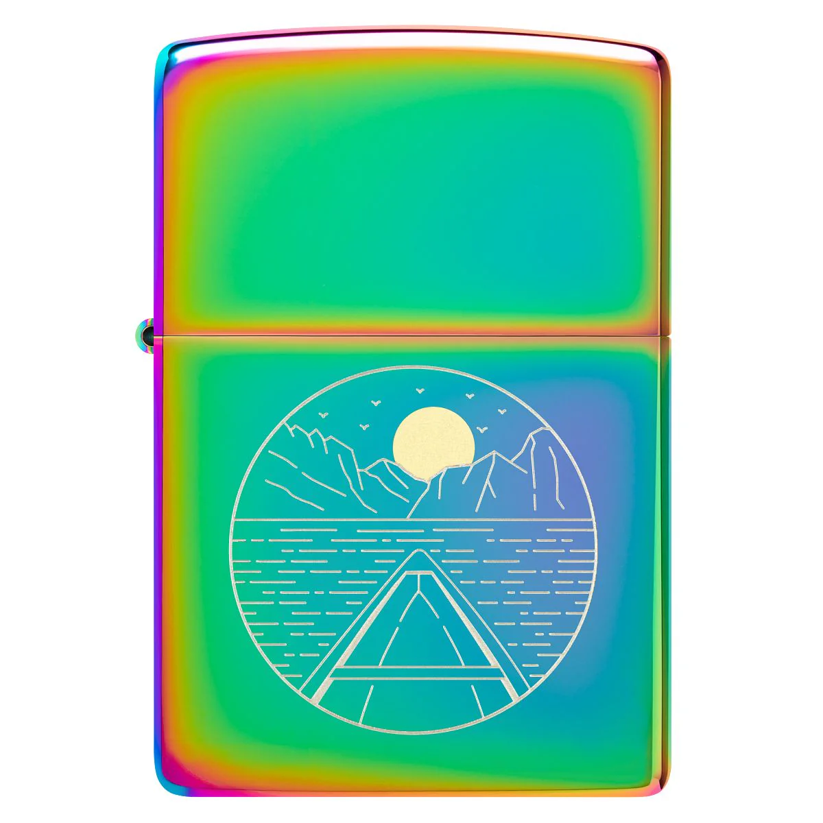 Zippo Lighter: Outdoor Landscape, Engraved - Multi-Color 46698 - Image 2