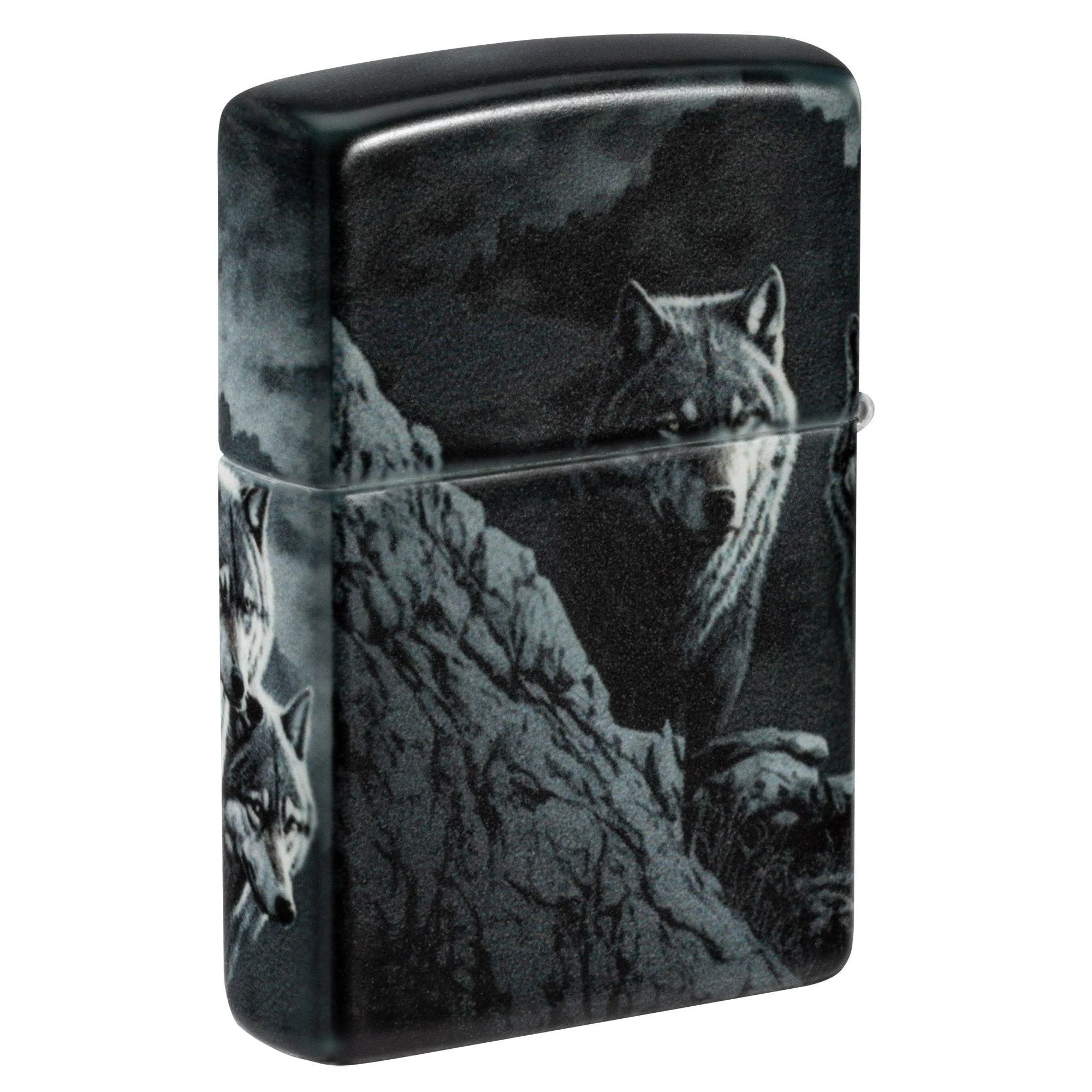 Zippo Lighter: Pack of Wolves - 540 Color 81567 - Image 2