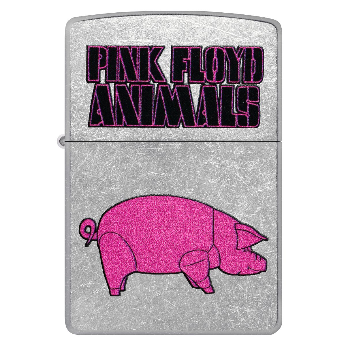 Zippo Lighter: Pink Floyd, Animals - Street Chrome 47241 - Image 2