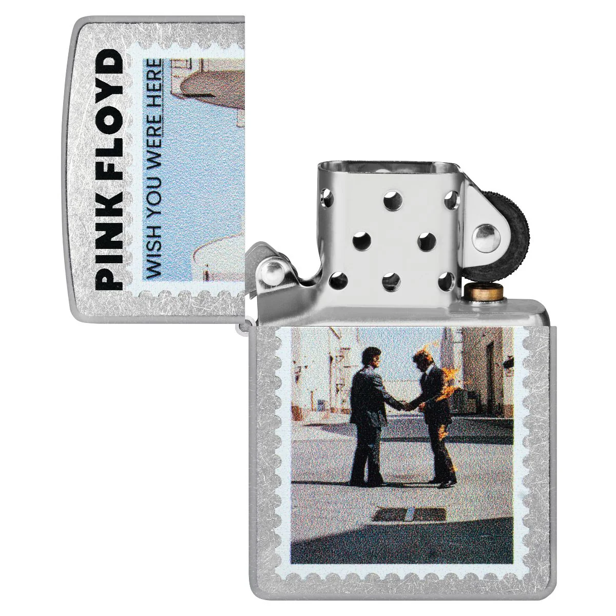 Zippo Lighter: Pink Floyd, Wish You Were Here - Street Chrome 47240 - Image 4