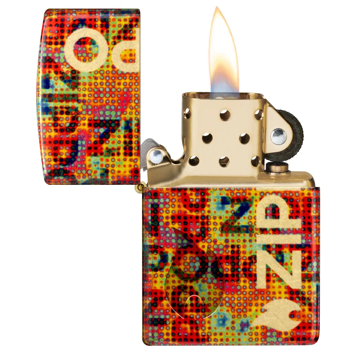 Zippo Lighter: Pixel Fusion Design - 540 Fusion 46386 - Image 6
