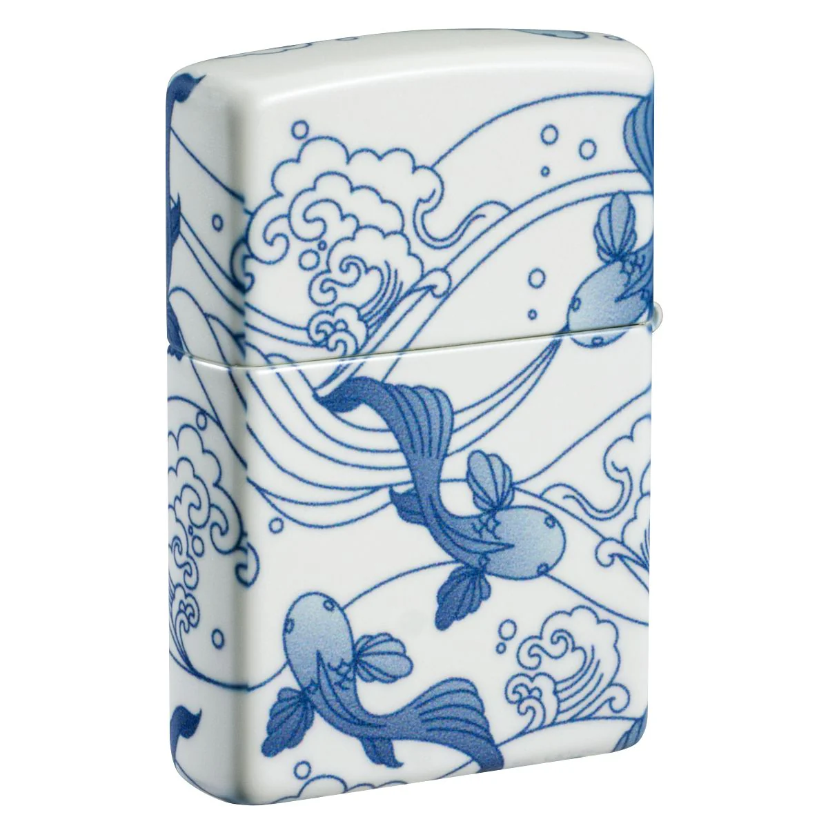 Zippo Lighter: Porcelain Koi Fish - 540 Color 46948 - Image 2