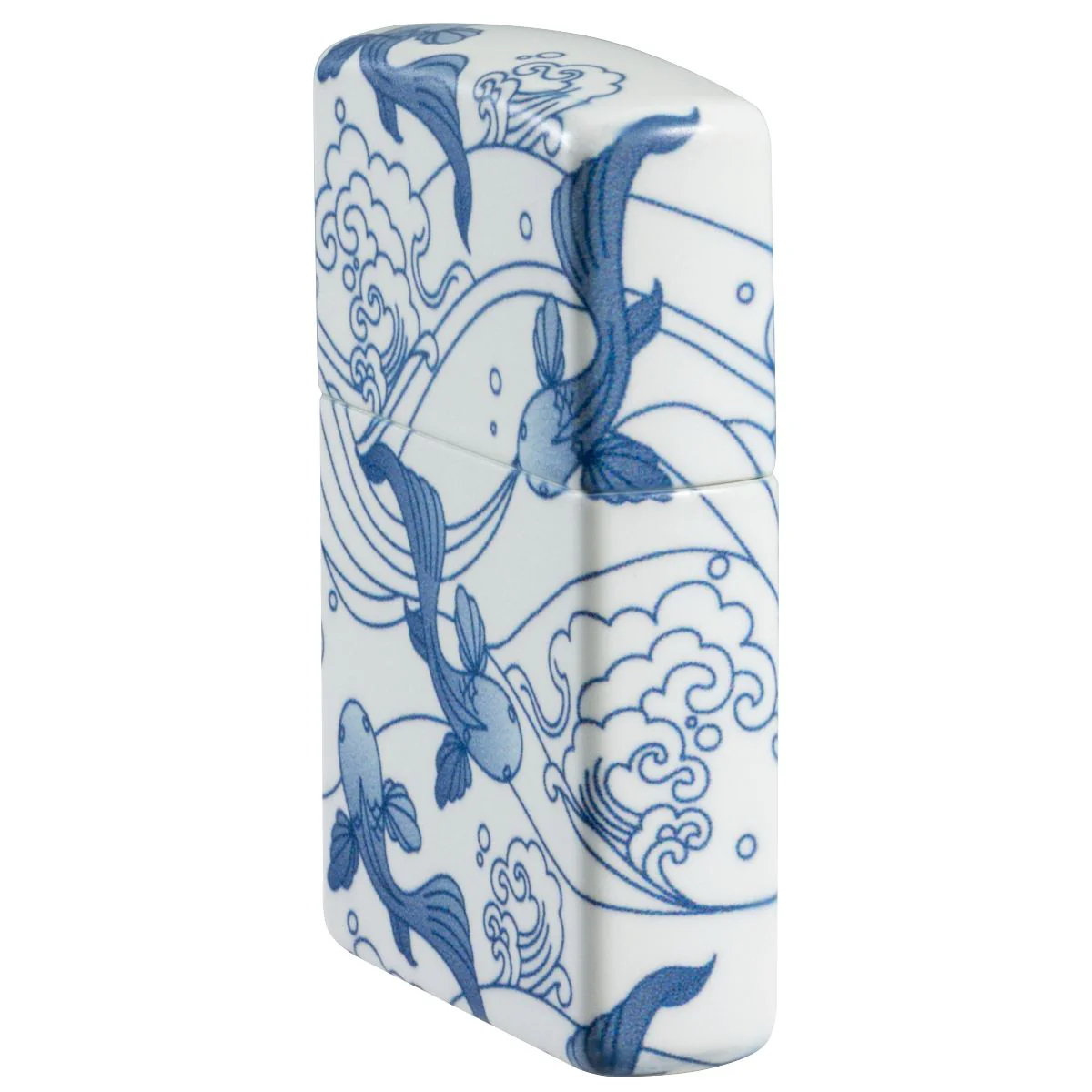Zippo Lighter: Porcelain Koi Fish - 540 Color 46948 - Image 3