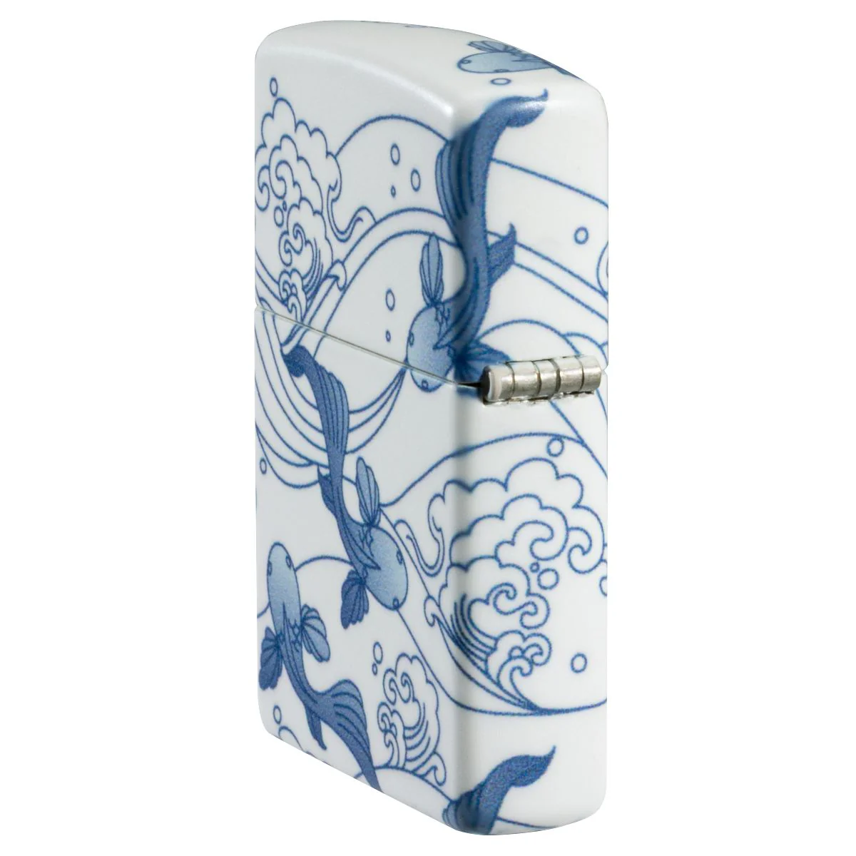Zippo Lighter: Porcelain Koi Fish - 540 Color 46948 - Image 4