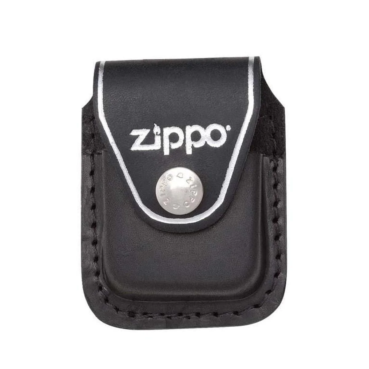 Zippo Lighter Pouch with Clip - Black LPCBK