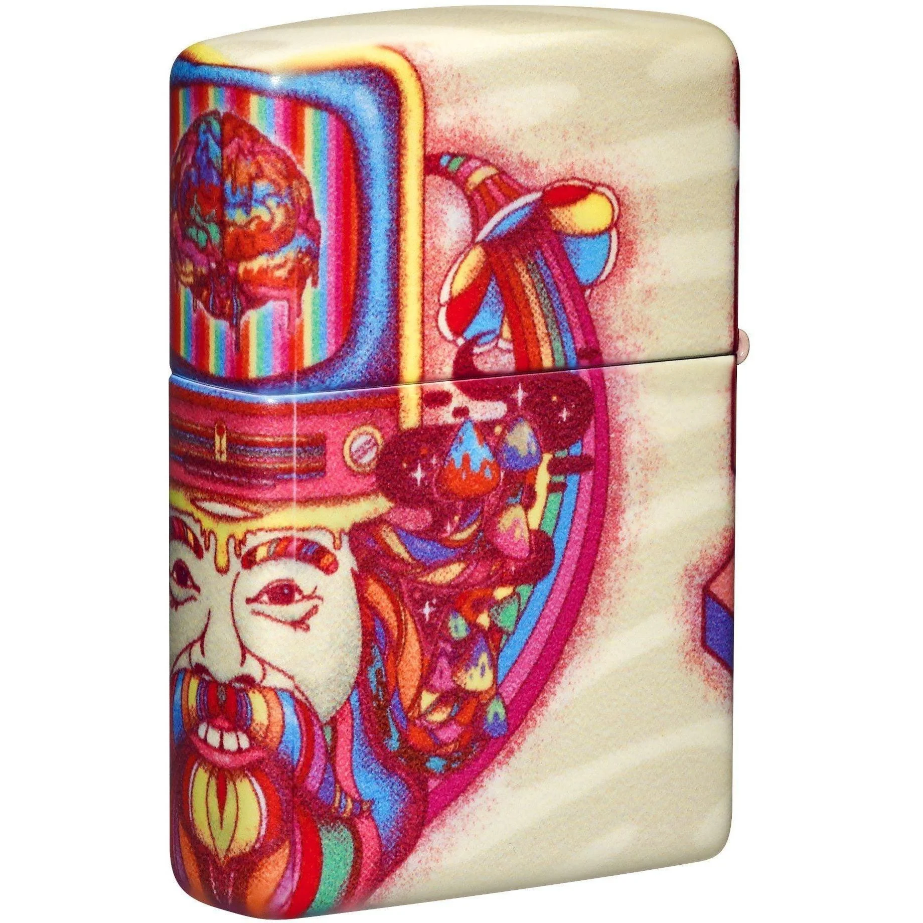 Zippo Lighter: Psychedelic Design - 540 Color 81628 - Image 2