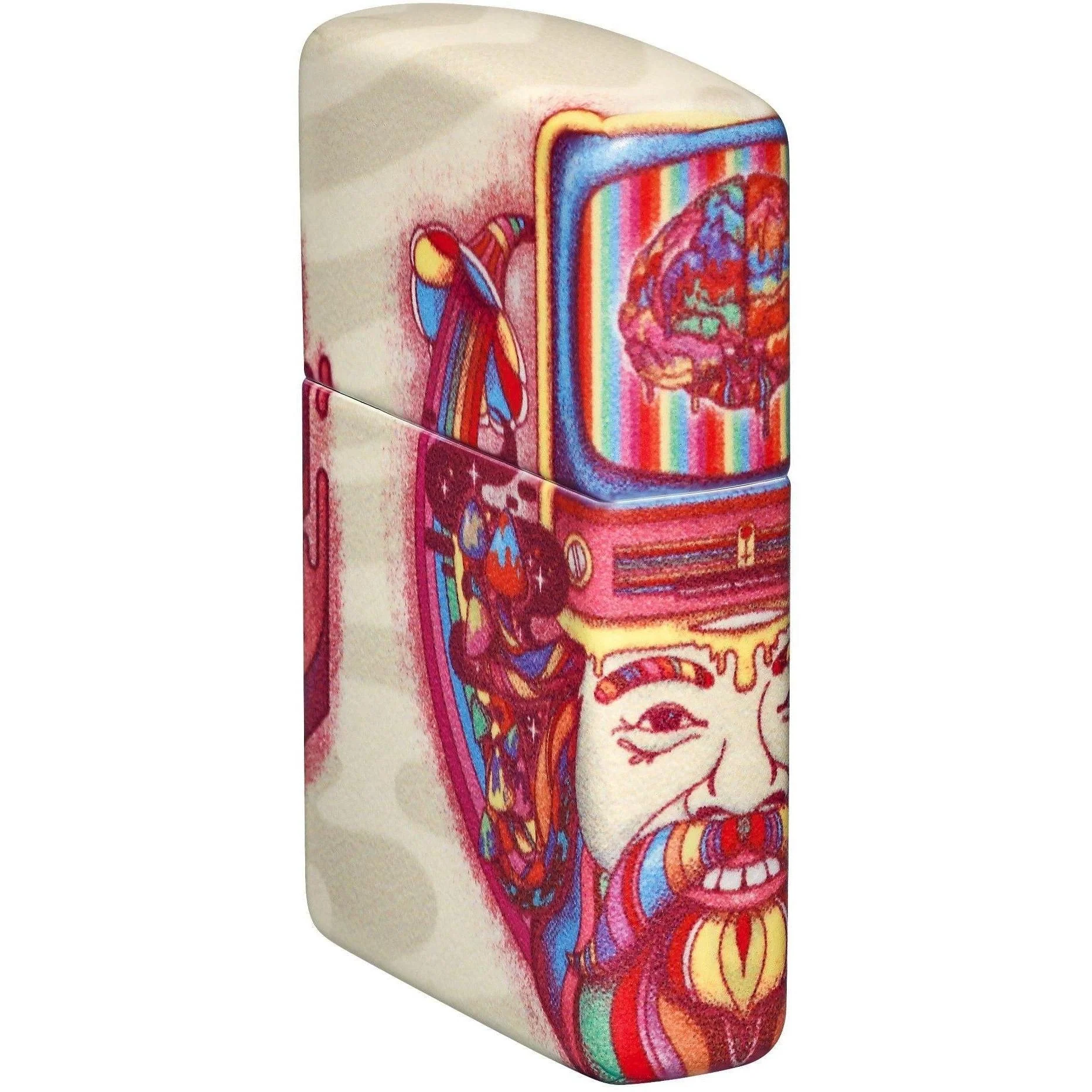 Zippo Lighter: Psychedelic Design - 540 Color 81628 - Image 3