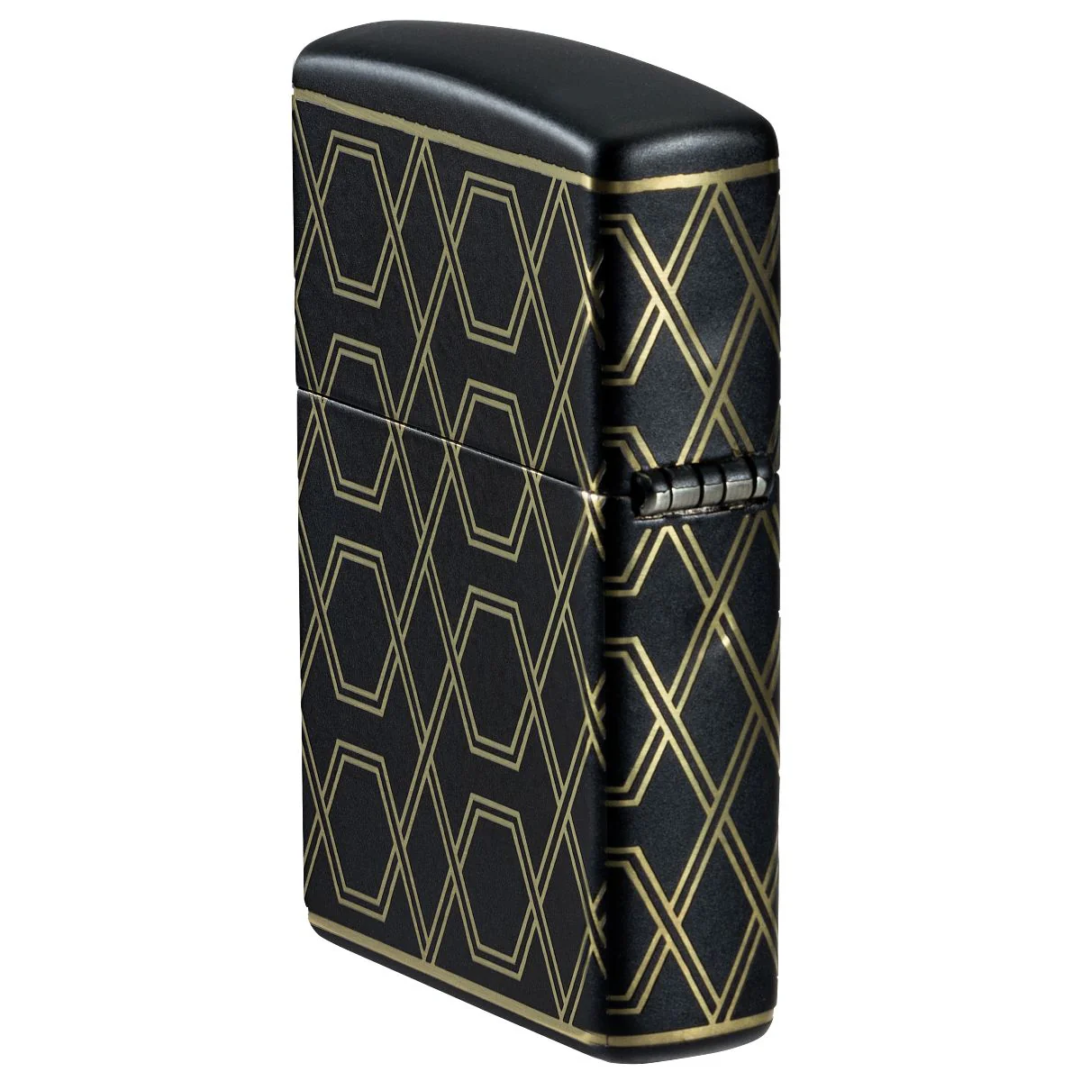 Zippo Lighter: Queen of Bud, Laser 360 - Black Matte 46684 - Image 4