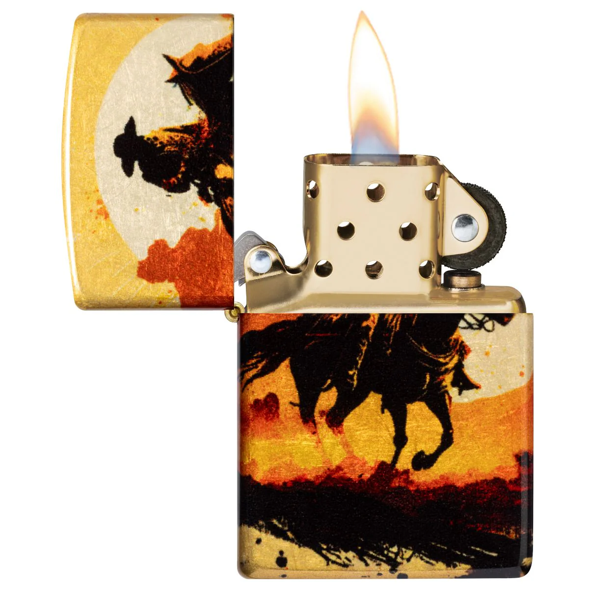 Zippo Lighter: Racing Wrangler Design - 540 Fusion 47143 - Image 7