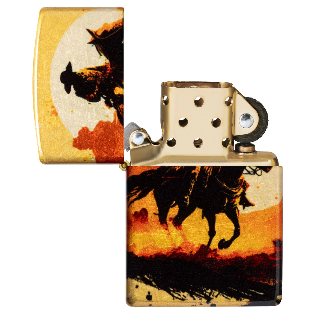 Zippo Lighter: Racing Wrangler Design - 540 Fusion 47143 - Image 8