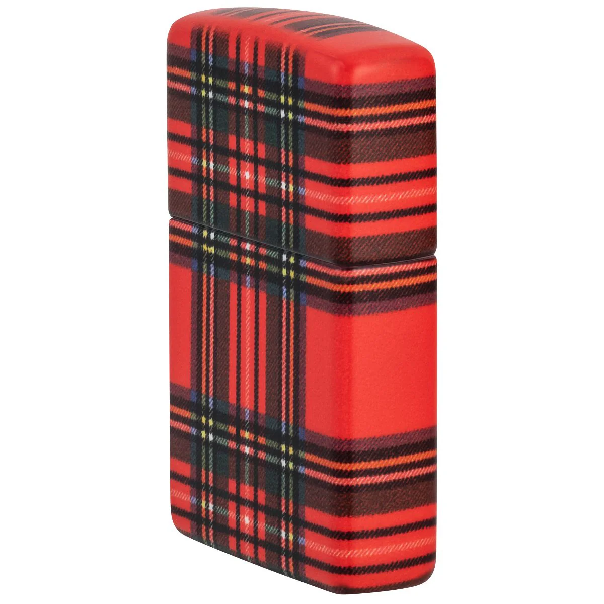 Zippo Lighter: Red Plaid - 540 Color 46352 - Image 3