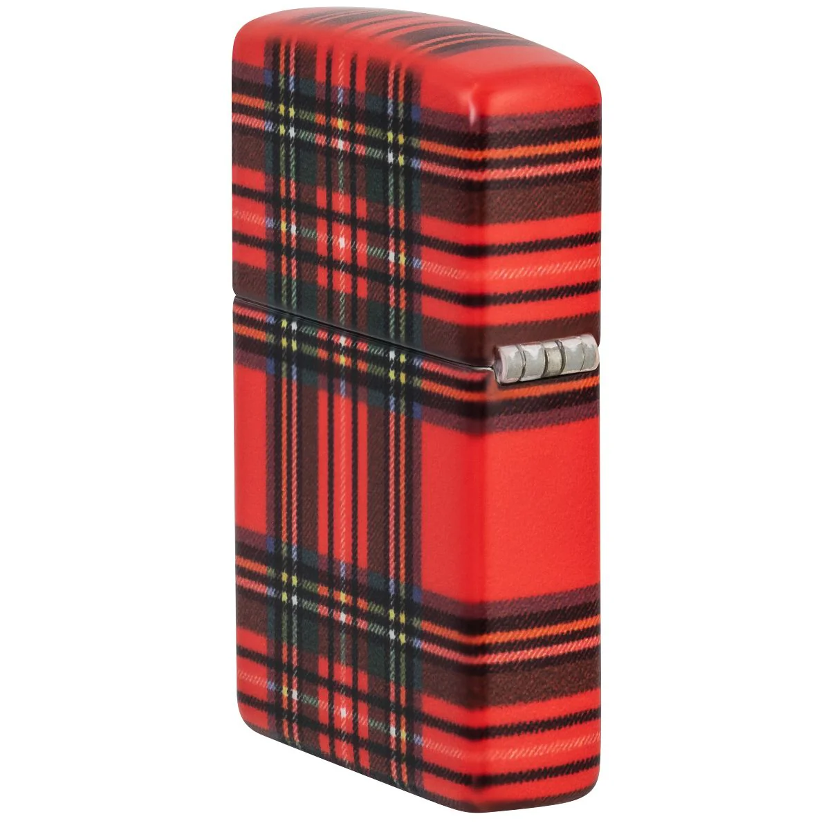 Zippo Lighter: Red Plaid - 540 Color 46352 - Image 4