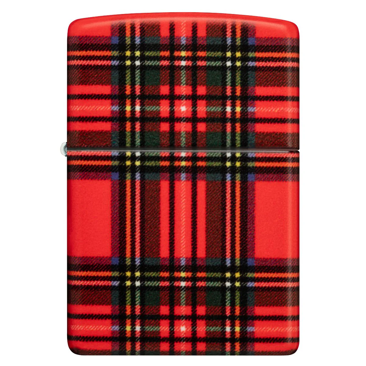 Zippo Lighter: Red Plaid - 540 Color 46352 - Image 5