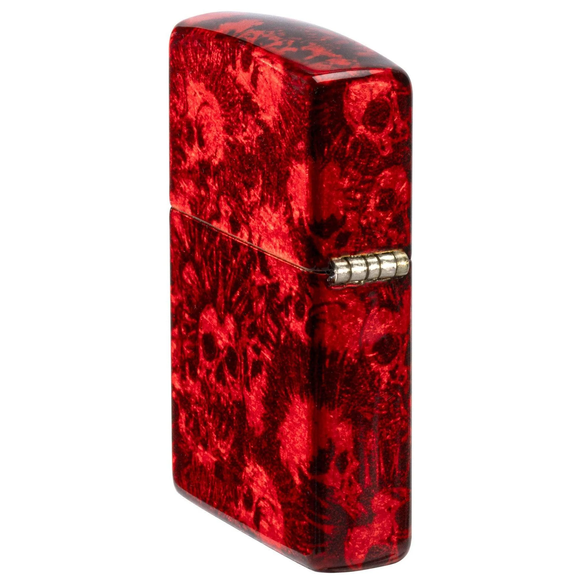 Zippo Lighter: Red Punk Skulls - 540 Fusion 46094 - Image 4