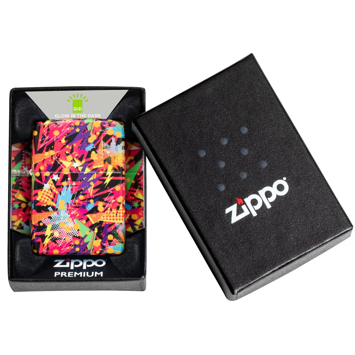 Zippo Lighter: Retro Design, Glow-in-the-Dark - 540 Color 46008 - Image 11
