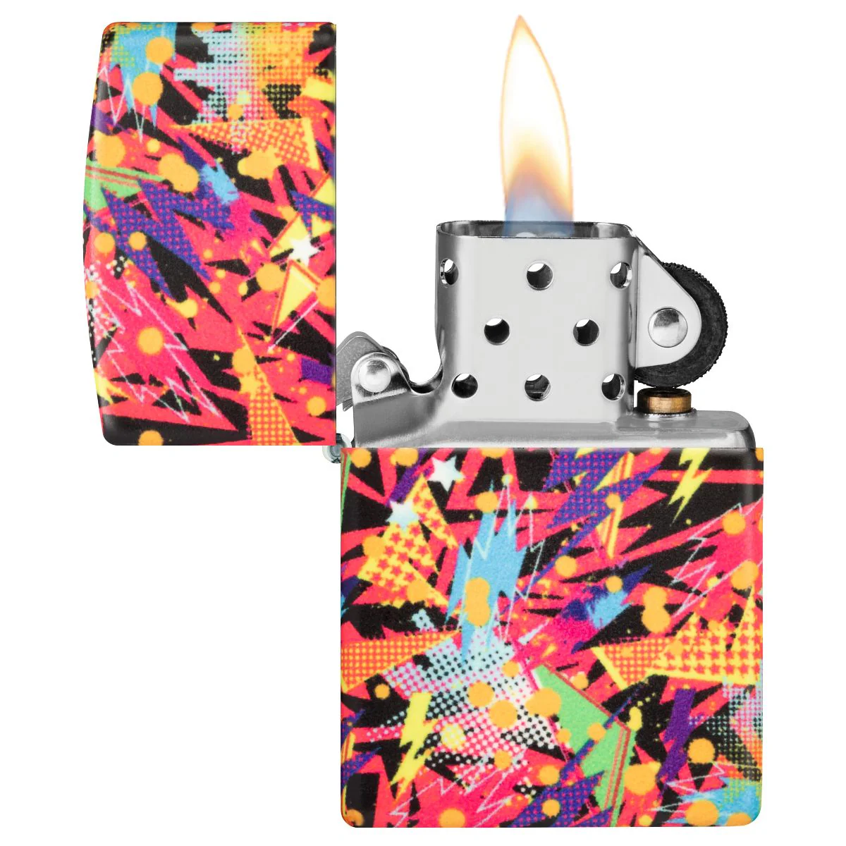 Zippo Lighter: Retro Design, Glow-in-the-Dark - 540 Color 46008 - Image 8