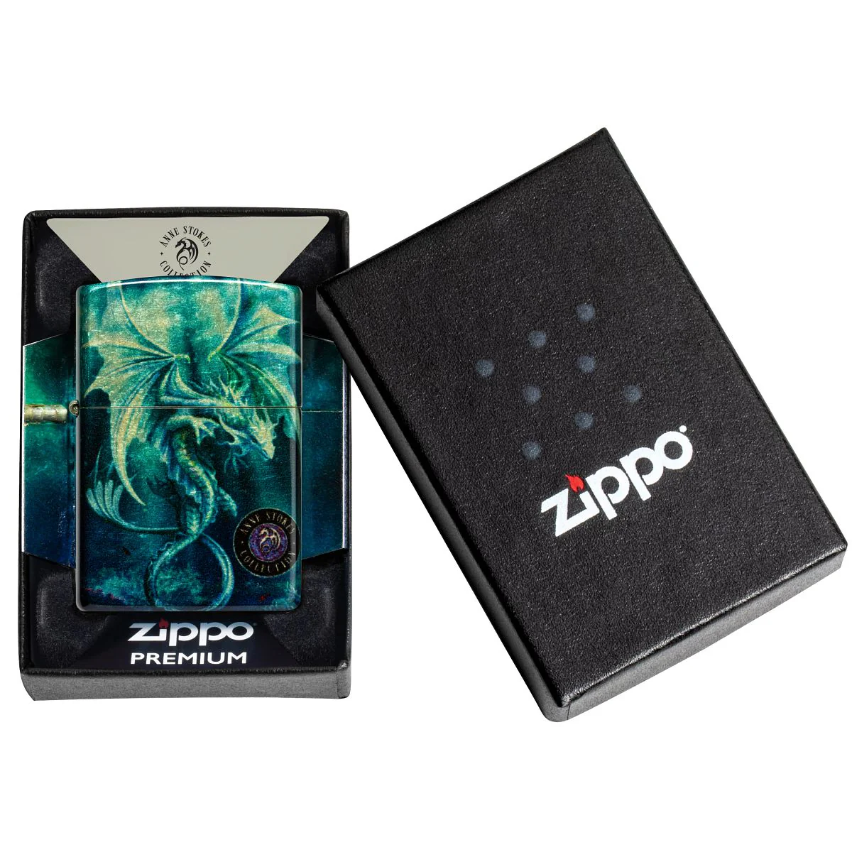 Zippo Lighter: Sea Dragon by Anne Stokes - 540 Fusion 48986 - Image 10