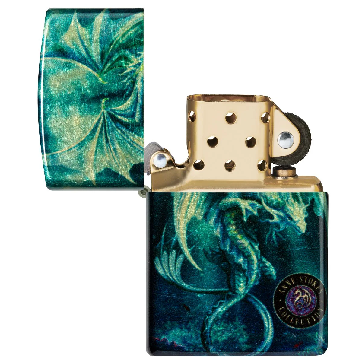 Zippo Lighter: Sea Dragon by Anne Stokes - 540 Fusion 48986 - Image 8