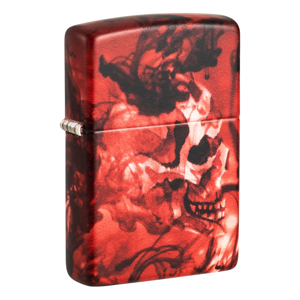 Zippo Lighter: Skull with Red Design, 540 Color - 540 Matte 48772