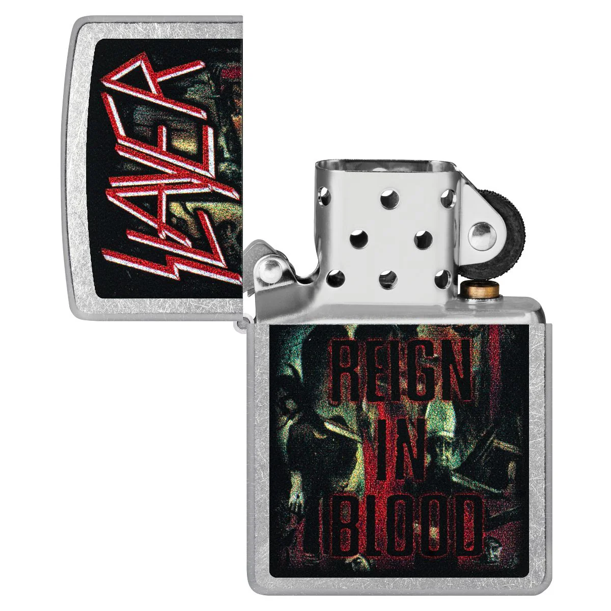 Zippo Lighter: Slayer, Reign in Blood - Street Chrome 47221 - Image 4