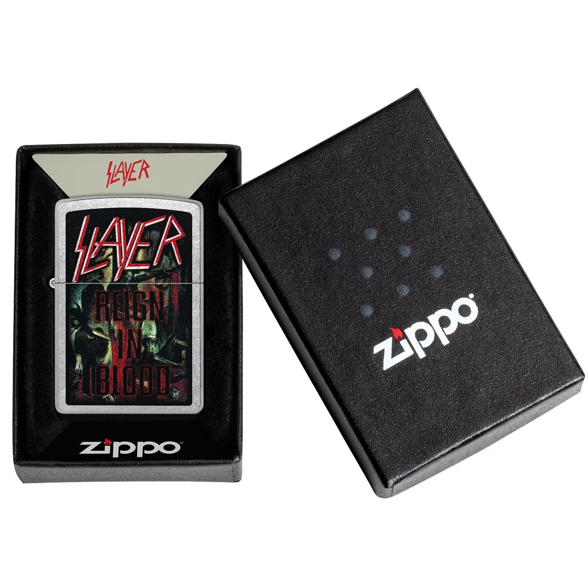 Zippo Lighter: Slayer, Reign in Blood - Street Chrome 47221 - Image 6