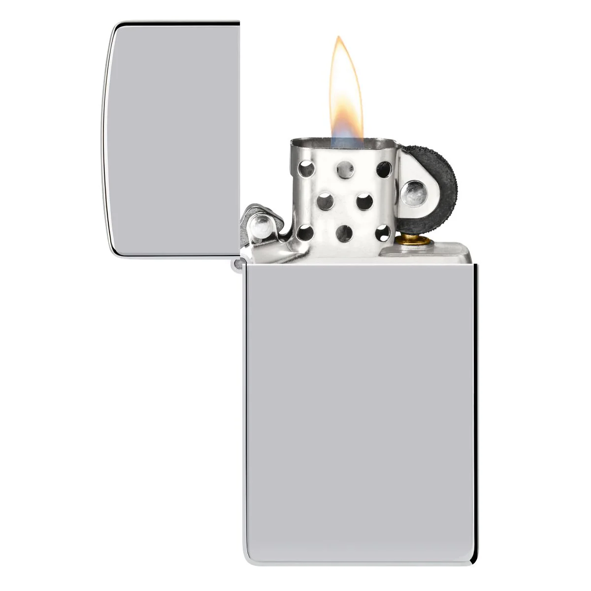 Zippo Lighter: Slim, Armor - High Polish Chrome 1606 - Image 3