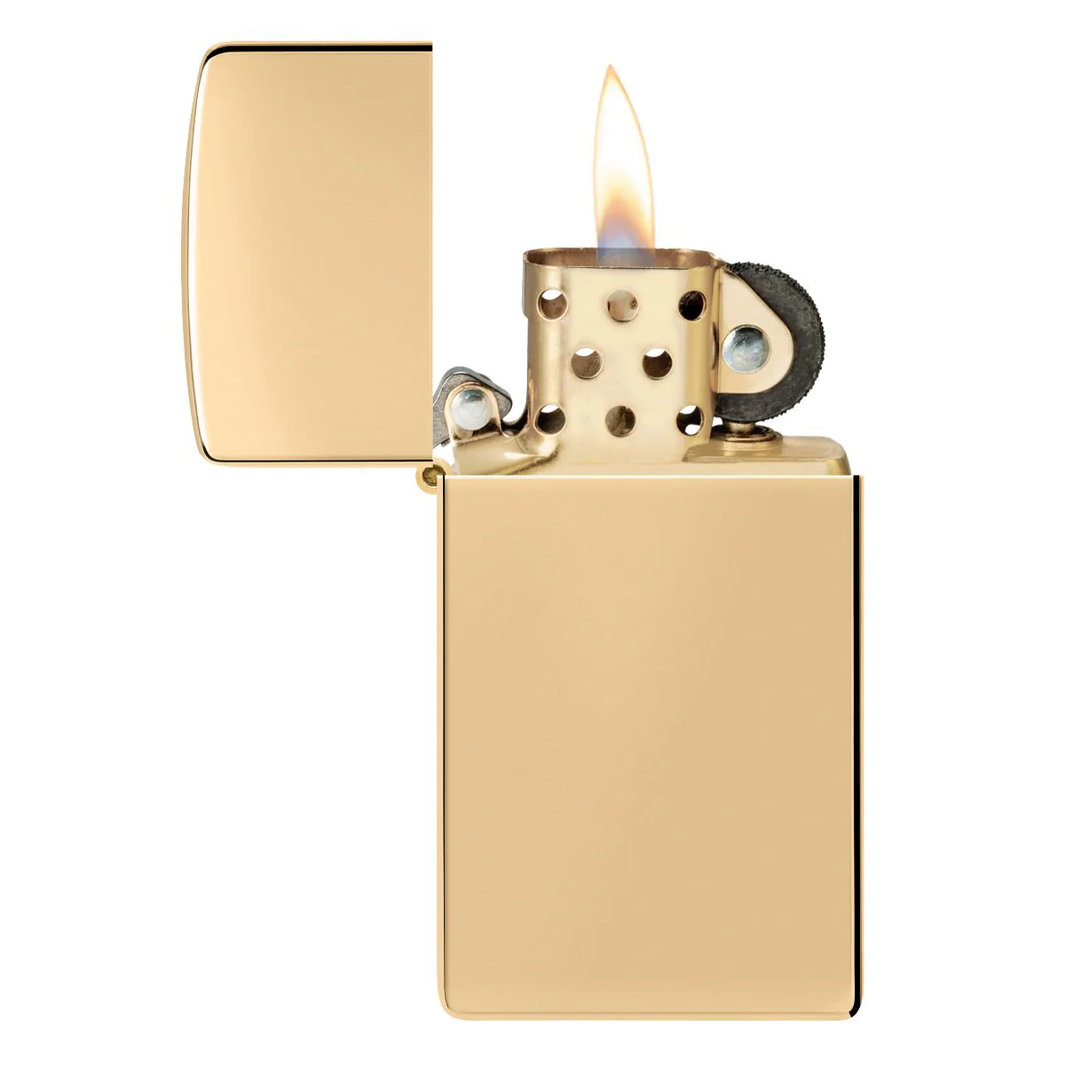 Zippo Lighter: Slim  - HP Brass 1654B - Image 3