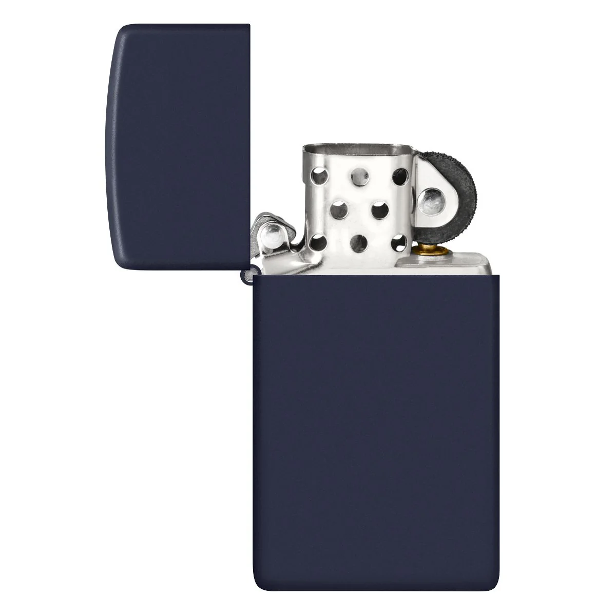 Zippo Lighter: Slim - Navy Blue Matte 1639 - Image 4