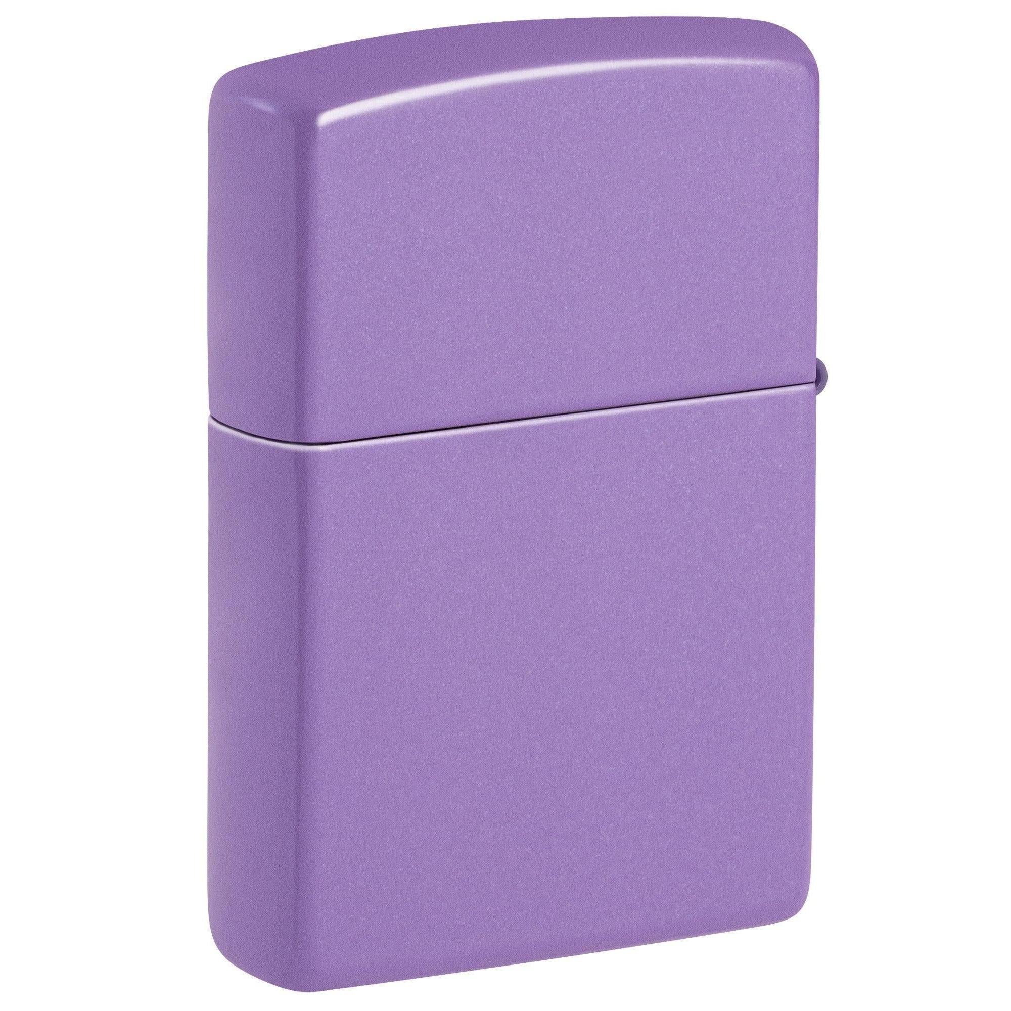 Zippo Lighter: Smokey Lavender Matte - 46681 - Image 2