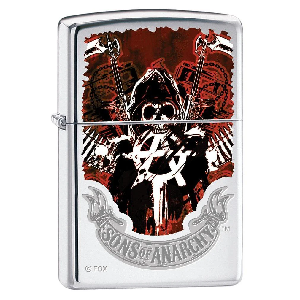 Zippo Lighter: Sons of Anarchy - High Polish Chrome 75330