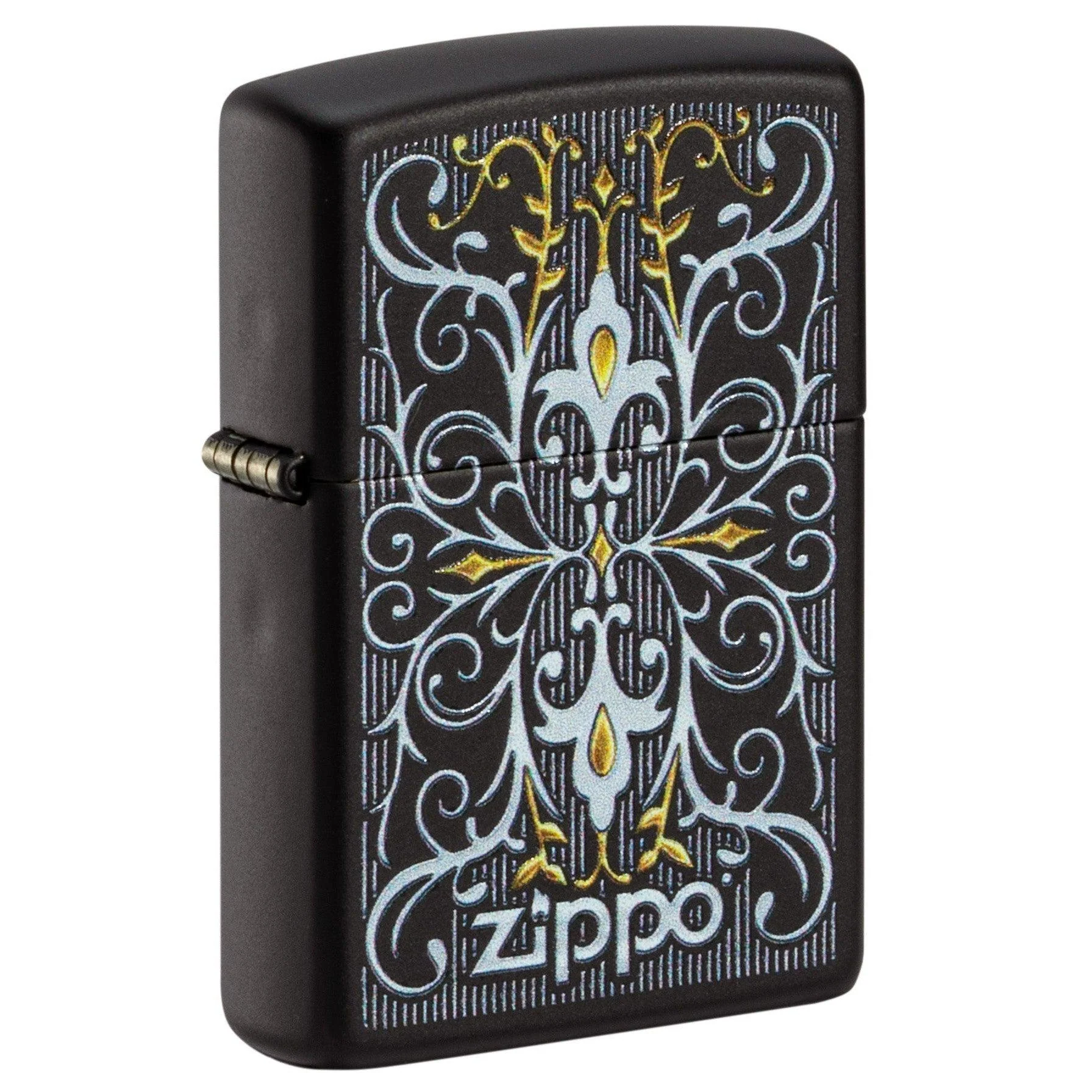 Zippo Lighter: Sophisticated Design - Black Matte 61021