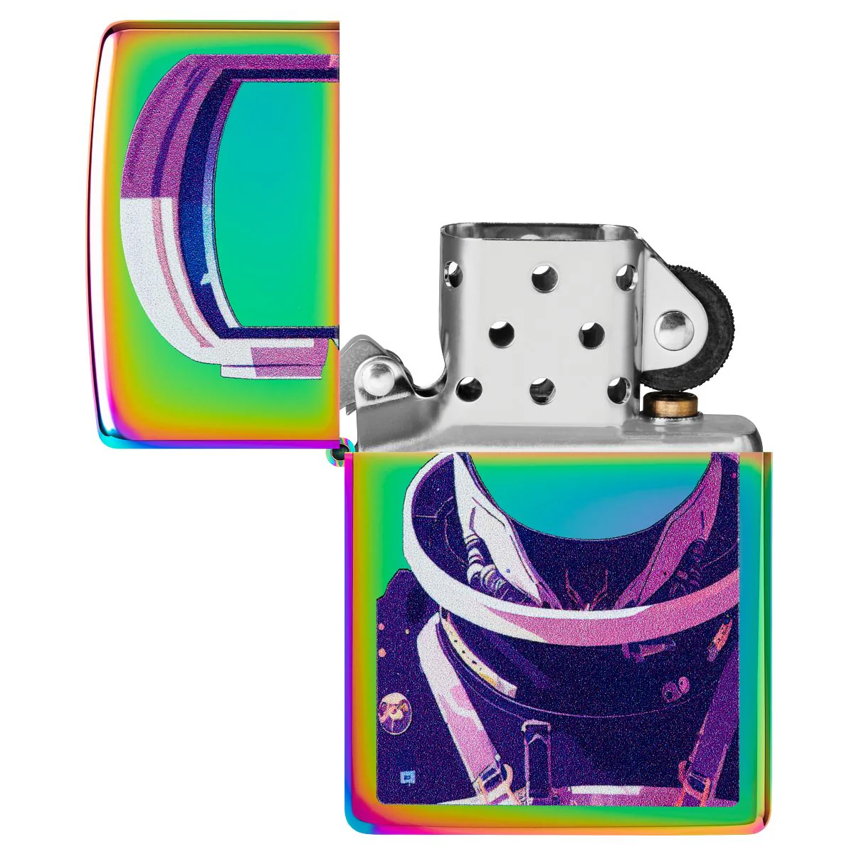 Zippo Lighter: Space, Astronaut - Multi-Color 46071 - Image 4